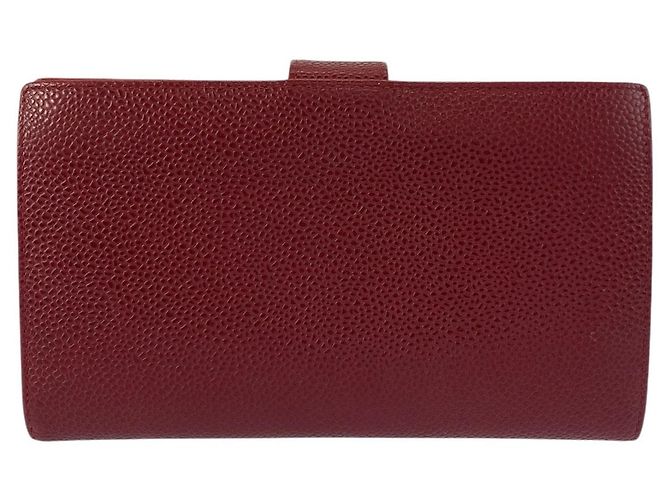 Carteira Longa Chanel Coco Mark Marrom - vista 2