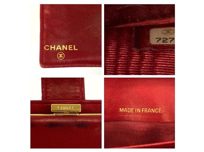 Carteira Longa Chanel Coco Mark Marrom - vista 3