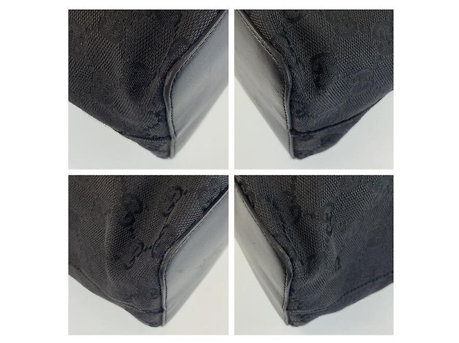 Borsa a spalla con coulisse Gucci Nero - vista 4