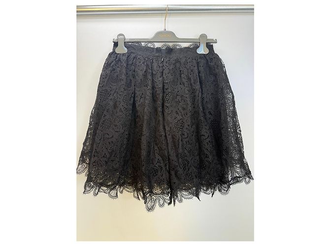 Gonna in pizzo nero Ermanno Scervino - vista 2