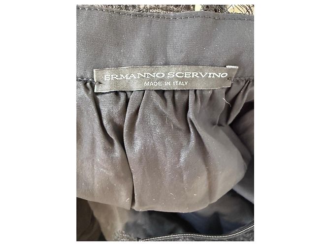 Gonna in pizzo nero Ermanno Scervino - vista 3