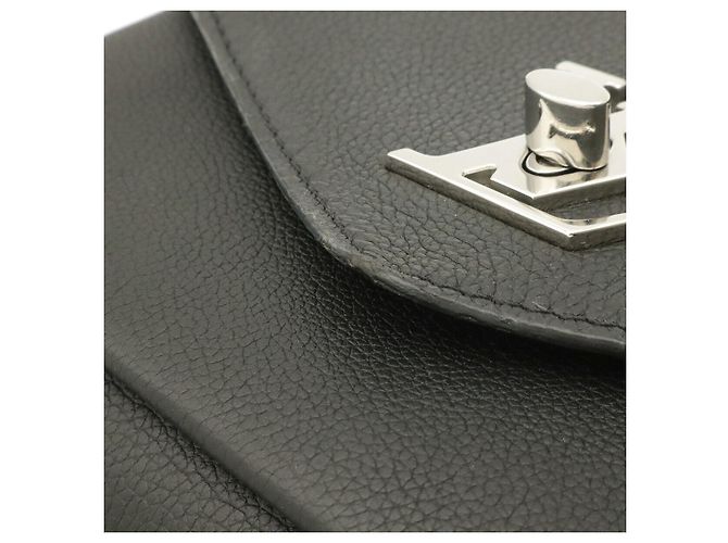 Louis Vuitton My Lockme Schultertasche mit Kette Schwarz - Ansicht 5