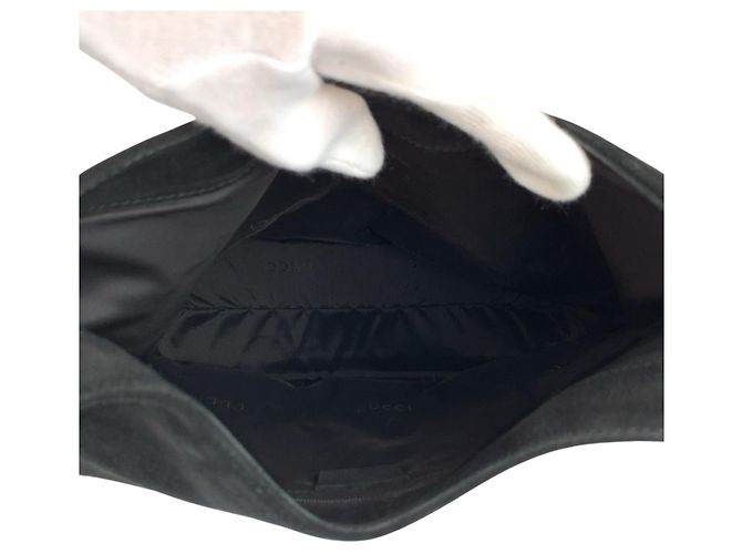 Gucci Bamboo Schultertasche Schwarz - Ansicht 8