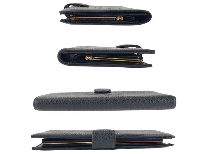 Cartera larga Chanel Coco Mark Negro - vista 10