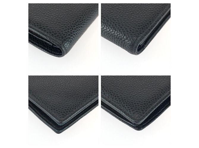 Cartera larga Chanel Coco Mark Negro - vista 3