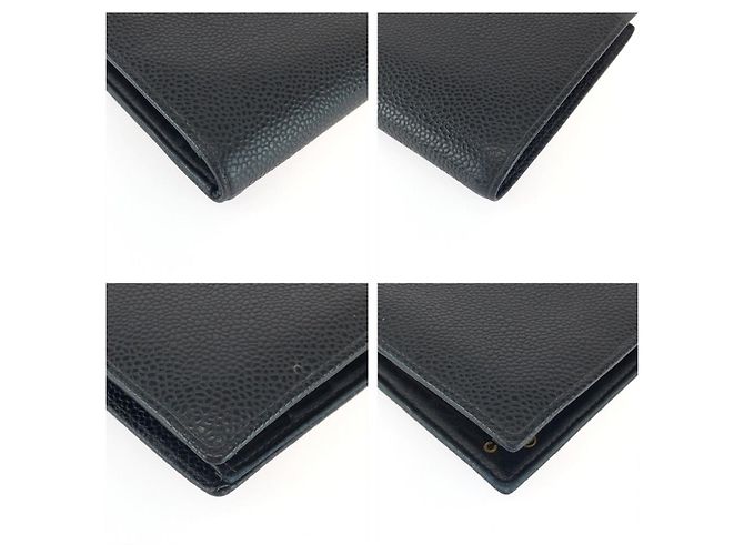 Cartera larga Chanel Coco Mark Negro - vista 4