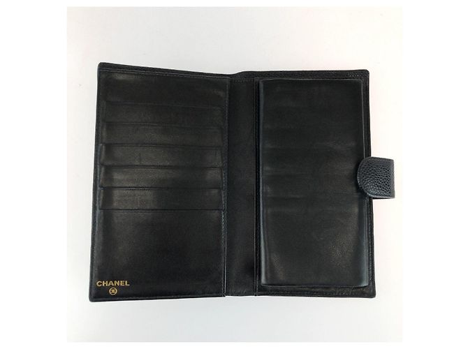 Cartera larga Chanel Coco Mark Negro - vista 6