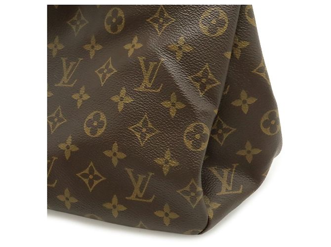 Borsa Louis Vuitton Monogram Pallas Nero - vista 9