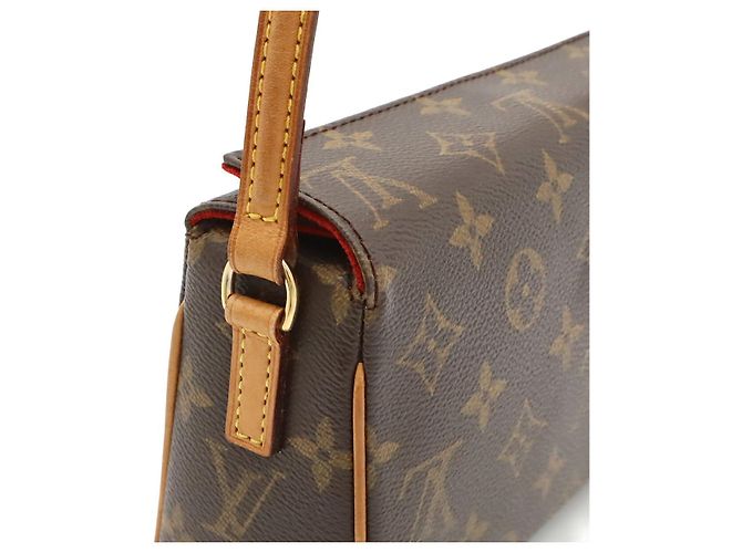 Louis Vuitton Monogram Recital Schultertasche Braun - Ansicht 4