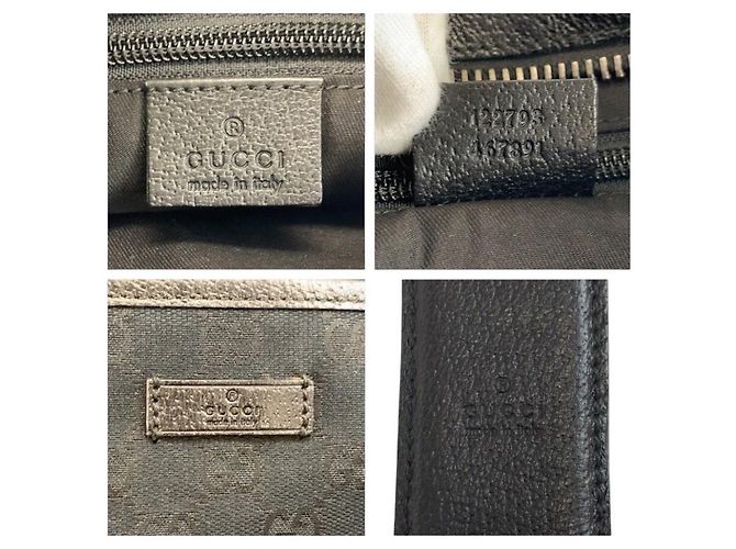 Borsa a tracolla Gucci GG Canvas Nero - vista 3