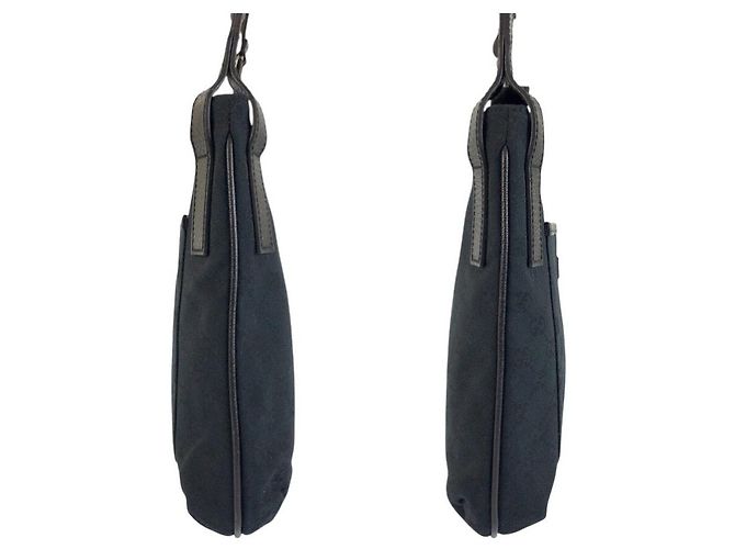 Borsa a tracolla Gucci GG Canvas Nero - vista 6