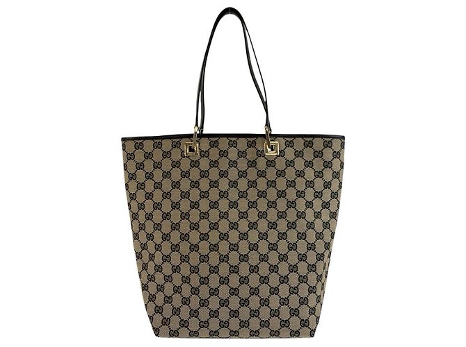 Gucci Tote Bag Schwarz Stoff - Ansicht 2