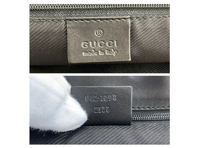 Gucci Tote Bag Schwarz Stoff - Ansicht 3