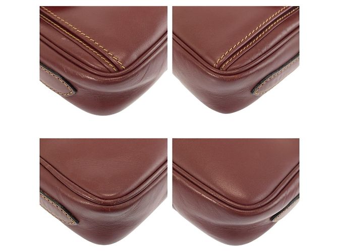 Borsa a tracolla Cartier Must Line Marrone - vista 4