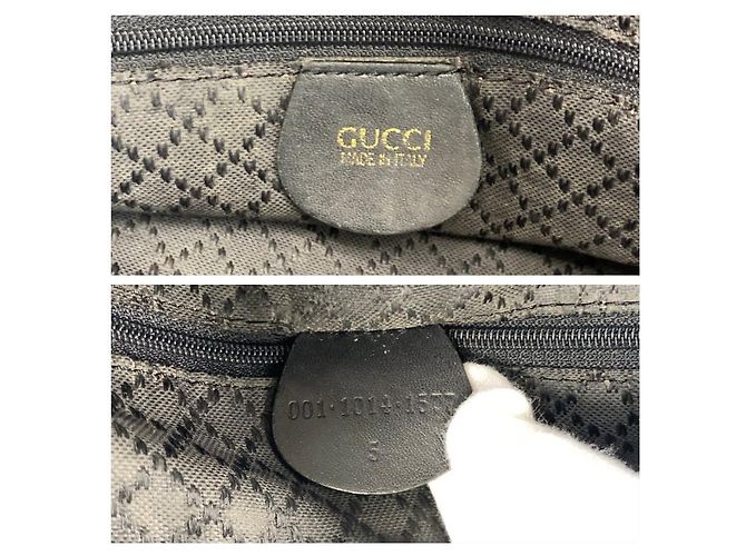 Gucci Bamboo Schultertasche Schwarz - Ansicht 3