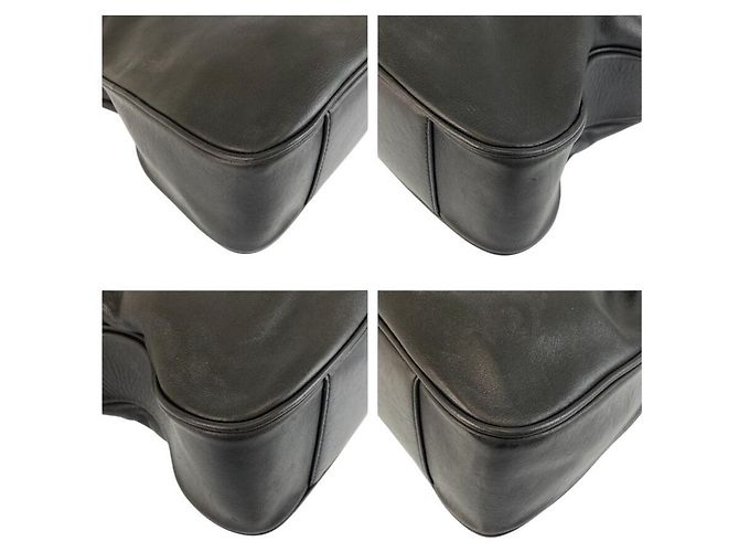 Gucci Bamboo Schultertasche Schwarz - Ansicht 4