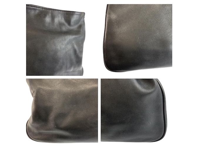 Gucci Bamboo Schultertasche Schwarz - Ansicht 5