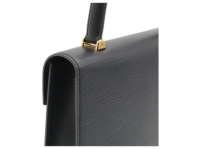 Borsa Louis Vuitton Epi Nero - vista 4