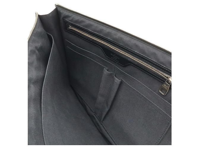 Louis Vuitton Damier Graphite Pochette Document Negro - vista 5