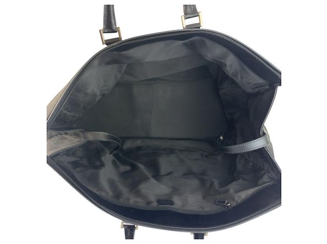 Borsa Gucci Boston in nylon nero - vista 9