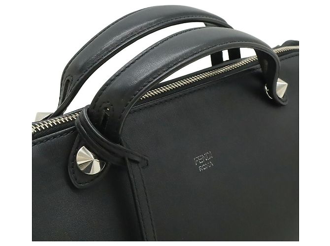 Borsa Fendi By The Way Medium Nero - vista 6