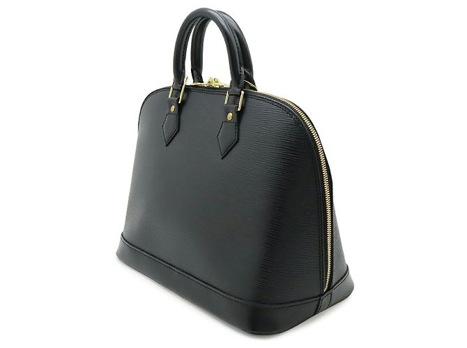 Louis Vuitton Alma Handtasche Schwarz - Ansicht 2
