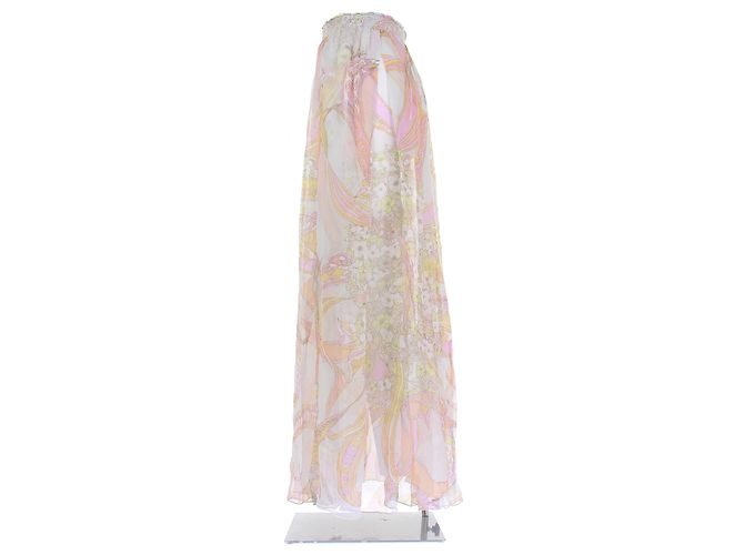 Emilio Pucci Mehrfarbiger Krepprock Mehrfarben - Ansicht 4