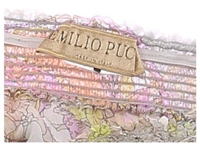 Emilio Pucci Mehrfarbiger Krepprock Mehrfarben - Ansicht 5