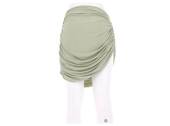 Autre Marque Falda ARAKII verde de viscosa S - vista 2