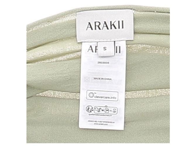 Autre Marque Falda ARAKII verde de viscosa S - vista 6