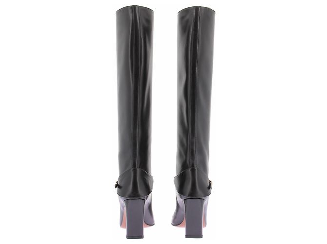 Wandler Botas de couro preto com fivela "Isa" - vista 7