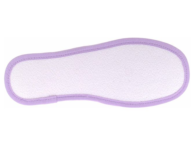 Autre Marque Pantofole in spugna con motivo orchidea Rosa - vista 5