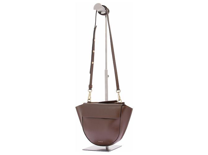Wandler Borsa "Hortensia" marrone in pelle - vista 5