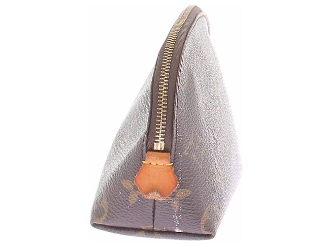 Louis Vuitton Necessaire in pelle marrone - vista 5