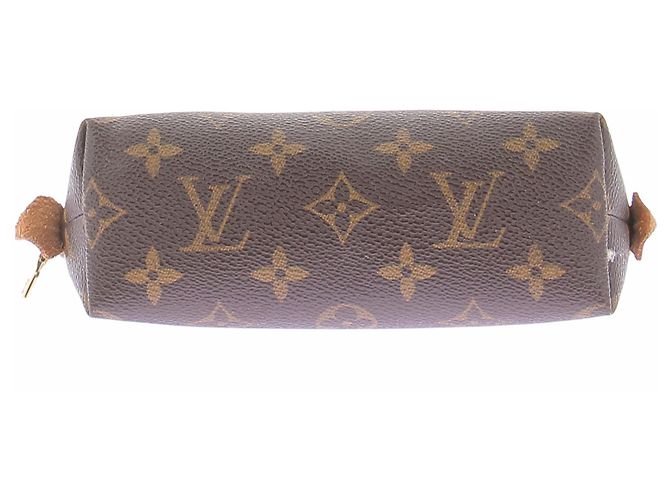 Louis Vuitton Necessaire in pelle marrone - vista 6