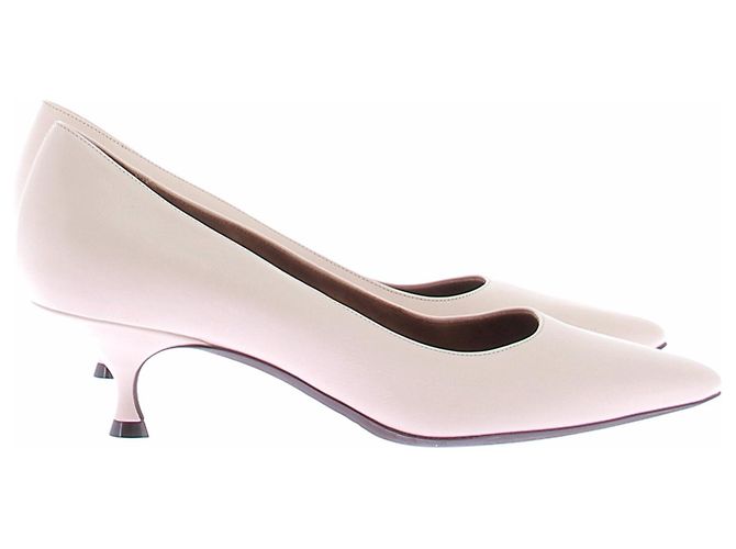 Autre Marque HERBERT LEVINE Pumps aus Leder Beige Größe 38 - Ansicht 6