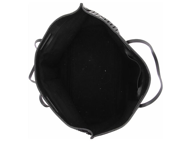 Autre Marque Cabas Linea Stitch nero - vista 7