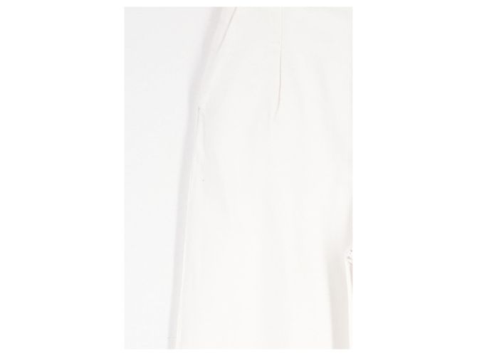 Autre Marque Jeans de algodão branco LOULOU STUDIO - vista 3