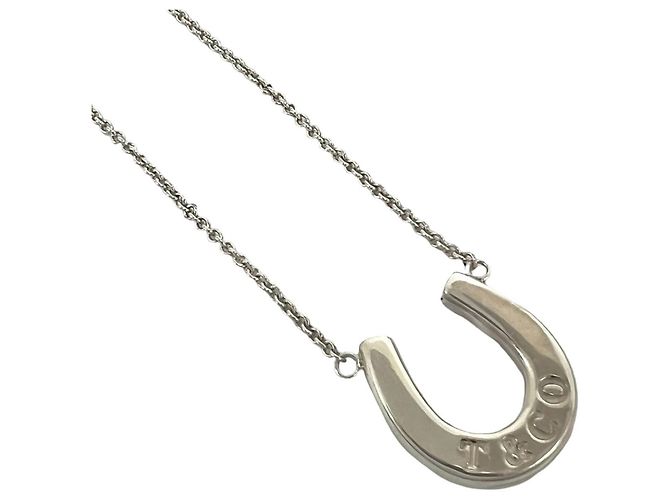 Autre Marque Collana Ferro di Cavallo Vintage Tiffany Argento - vista 4