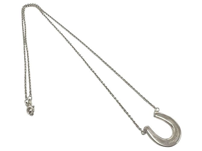 Autre Marque Collana Ferro di Cavallo Vintage Tiffany Argento - vista 6