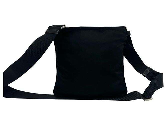Bolsa de ombro Prada em nylon Preto - vista 3