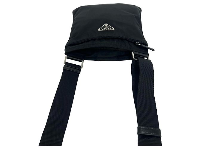 Bolsa de ombro Prada em nylon Preto - vista 4