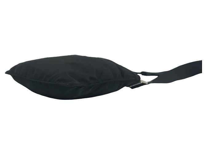 Bolsa de ombro Prada em nylon Preto - vista 8
