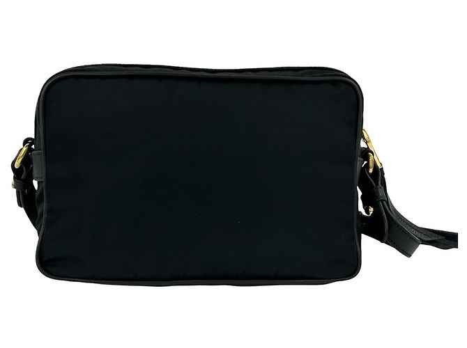Mini borsa a tracolla Prada in nero - vista 3