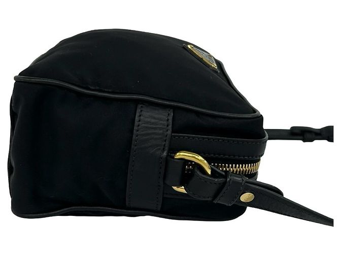 Mini borsa a tracolla Prada in nero - vista 6