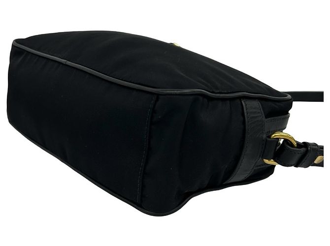 Mini borsa a tracolla Prada in nero - vista 8