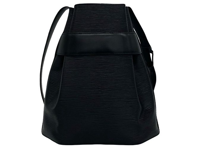 Louis Vuitton Vintage Sac des Paules PM Epi Leather Shoulder Bag Nero - vista 3