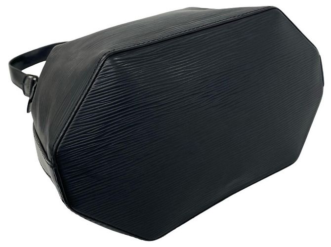 Louis Vuitton Vintage Sac des Paules PM Epi Leather Shoulder Bag Nero - vista 7