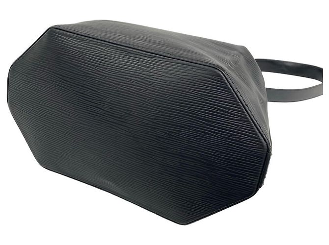 Louis Vuitton Vintage Sac des Paules PM Epi Leather Shoulder Bag Nero - vista 8