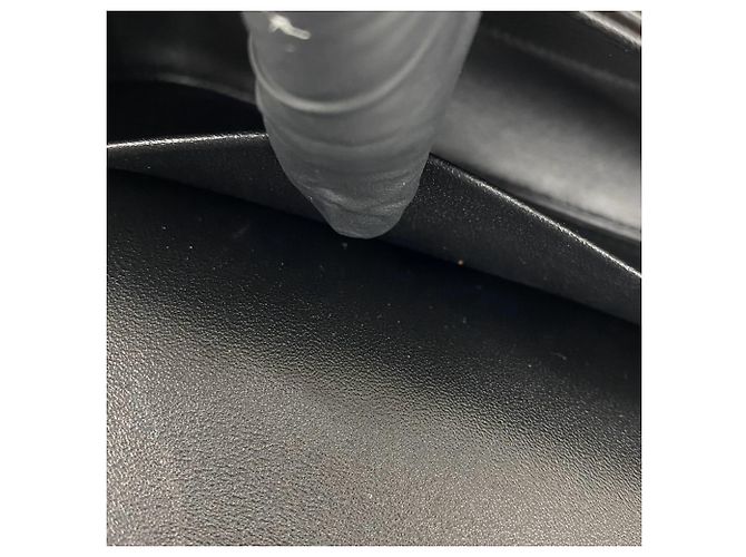 Céline Bolsa Mini Semi One Shoulder em couro com corrente e logo Triomphe Celine Claude Preto - vista 10